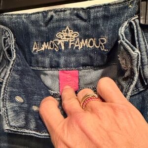 Almost Famous Distressed Denim Jeans
